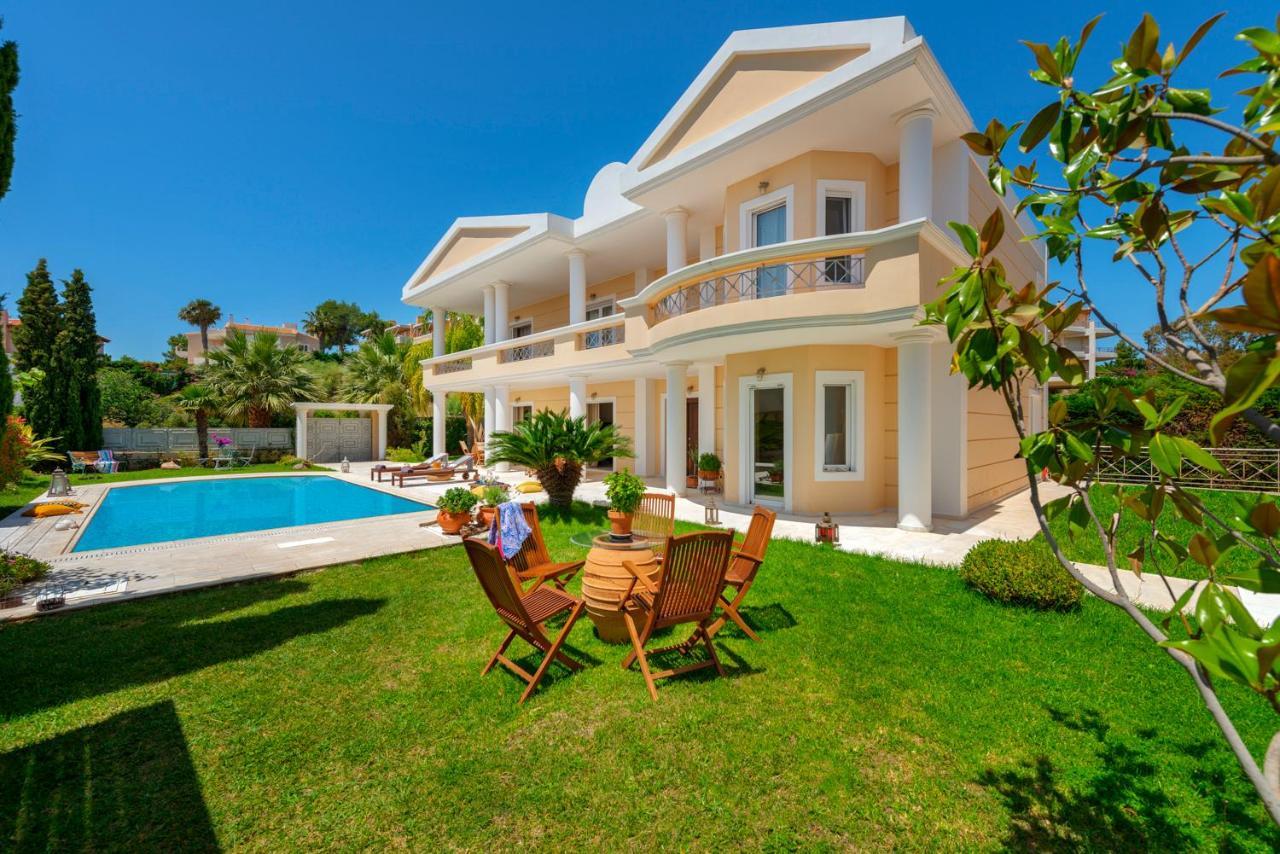 The Painters Luxurious Villa Анависсос Экстерьер фото