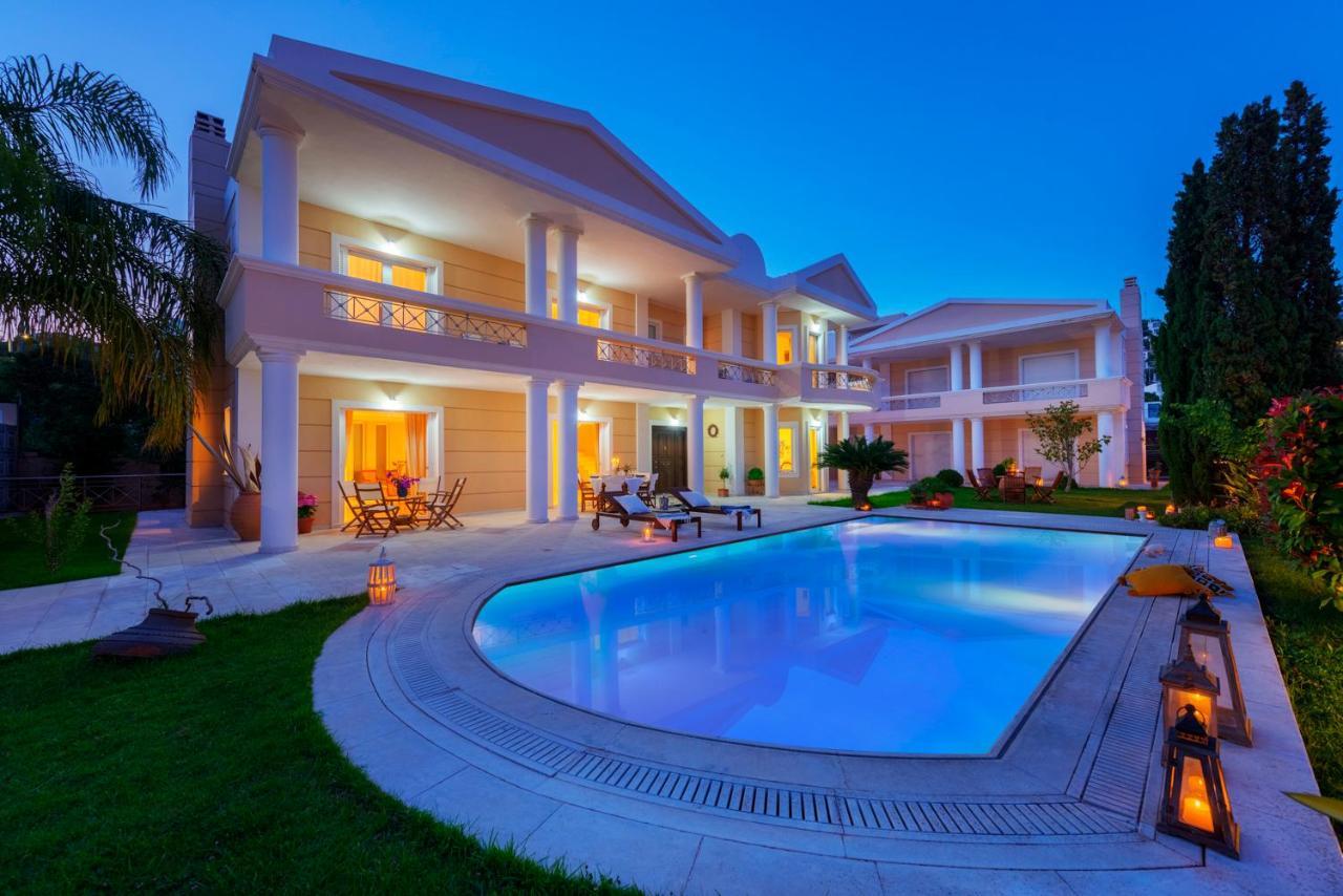 The Painters Luxurious Villa Анависсос Экстерьер фото