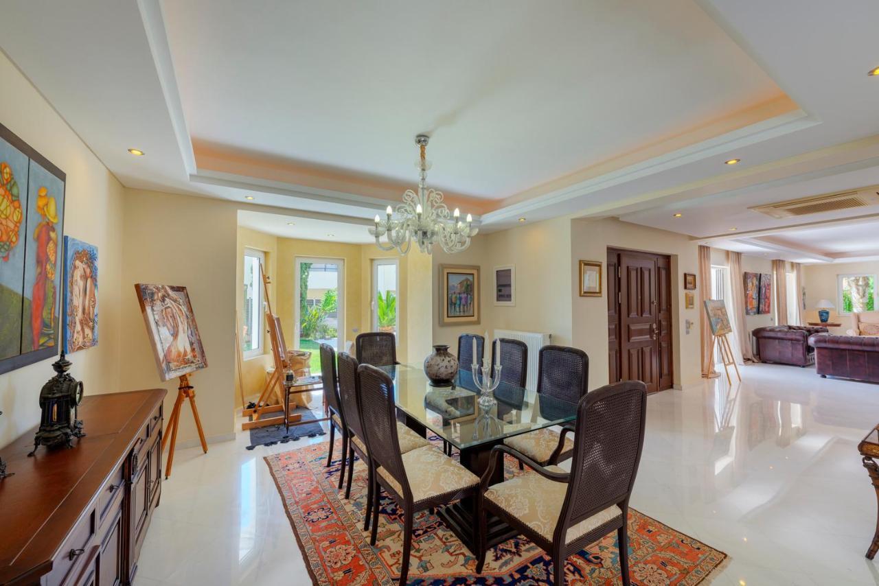 The Painters Luxurious Villa Анависсос Экстерьер фото
